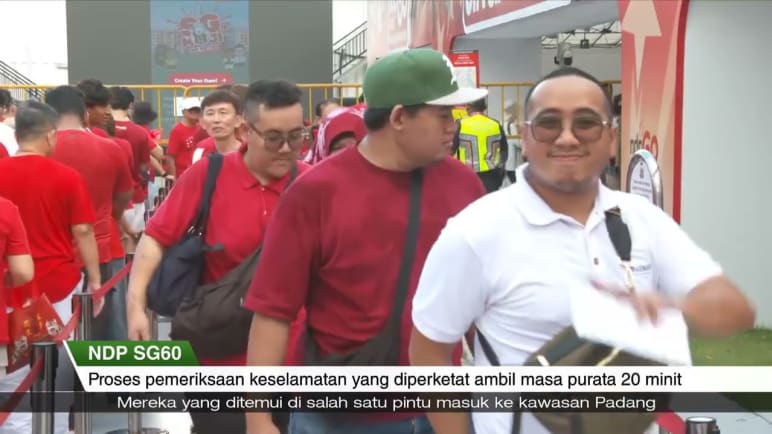 Liputan Wartawan | NDP 2025 - Ramai teruja berpeluang saksikan NDP di Padang, sempena sambutan SG60