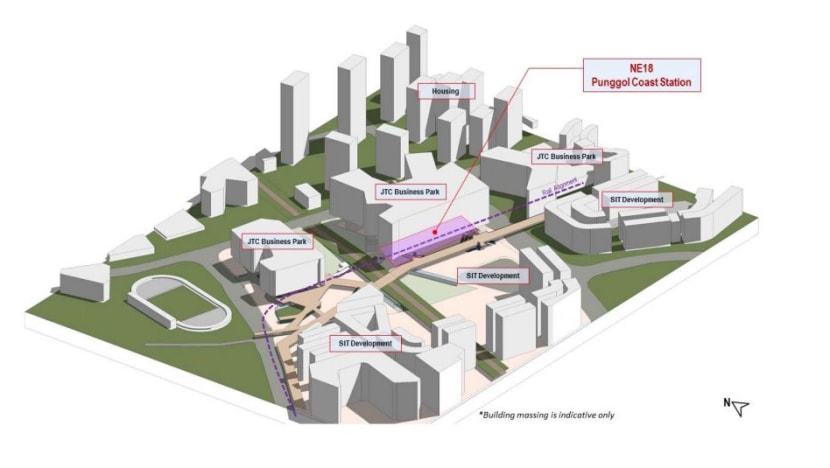 Punggol Coast MRT Station to open in 2023, 7 years earlier than planned