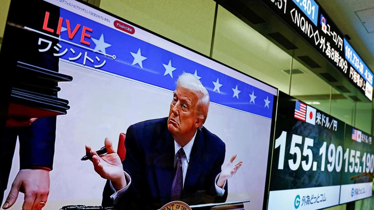 Asian stock markets edge up but Trump tariff fears dampen mood Asian stock markets edge up but Trump tariff fears dampen mood