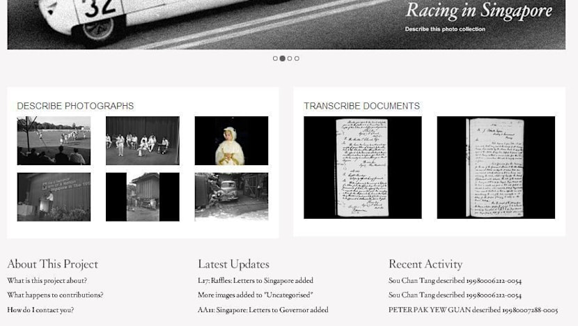 Citizen archivists to be engaged in archiving Singapore’s past: MCI