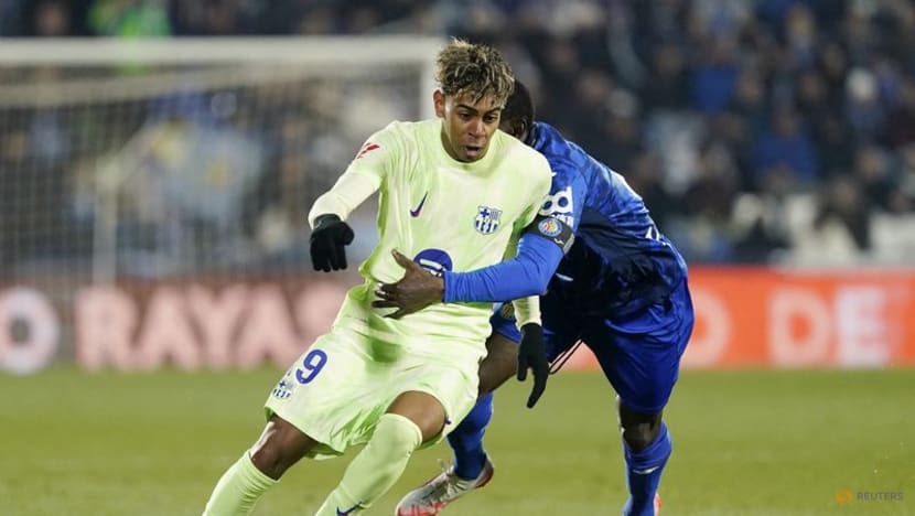 Lacklustre Barcelona held to 1-1 draw by Getafe