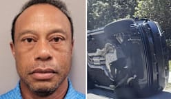 Tiger Woods arrested and charged with driving under influence after Florida car crash