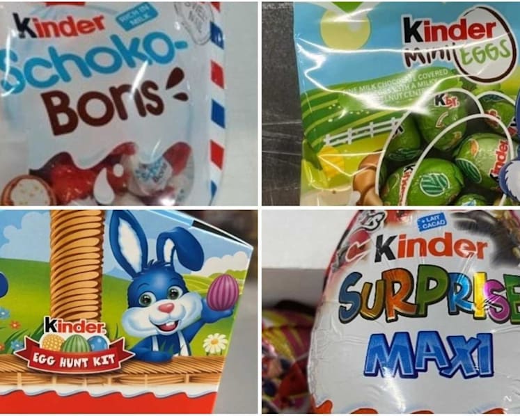 Singapore expands recall of Kinder chocolate products due to possible presence of salmonella