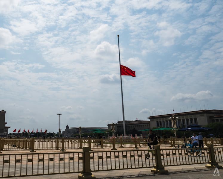 China lowers flags, tightens security for former premier Zhu Rongji's funeral