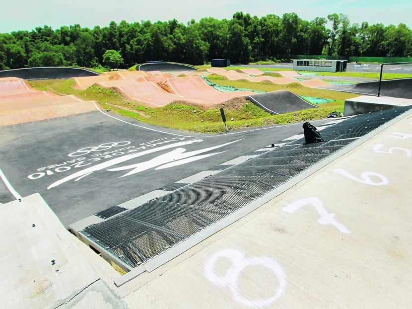 The BMX track at Tampines Bike Park. TODAY file photo