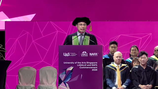 新加坡艺术大学首届学生毕业 李智陞：科技时代艺术教育更显重要