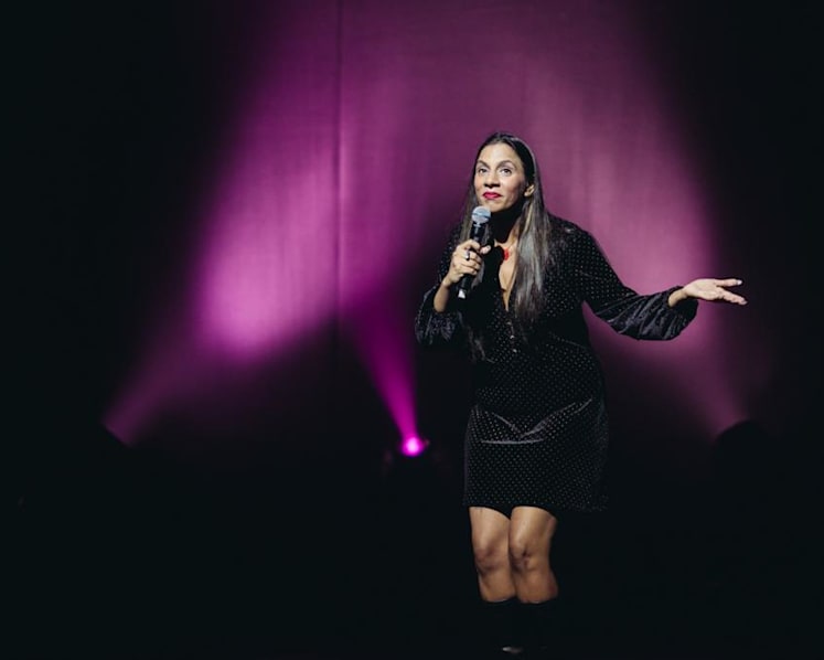 Sharul Channa, Singapore’s only full-time female stand-up comedian, wants you to know that women are funny