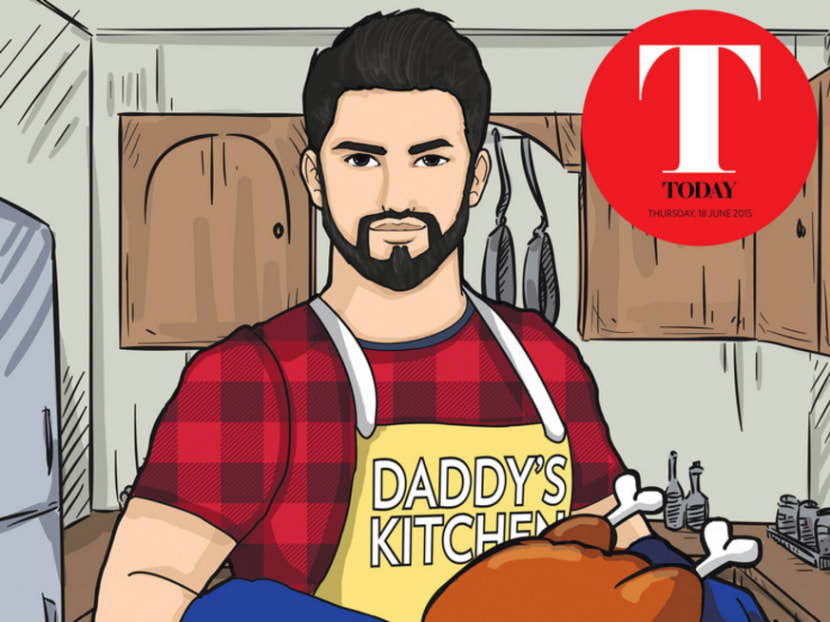 What happens when dads cook