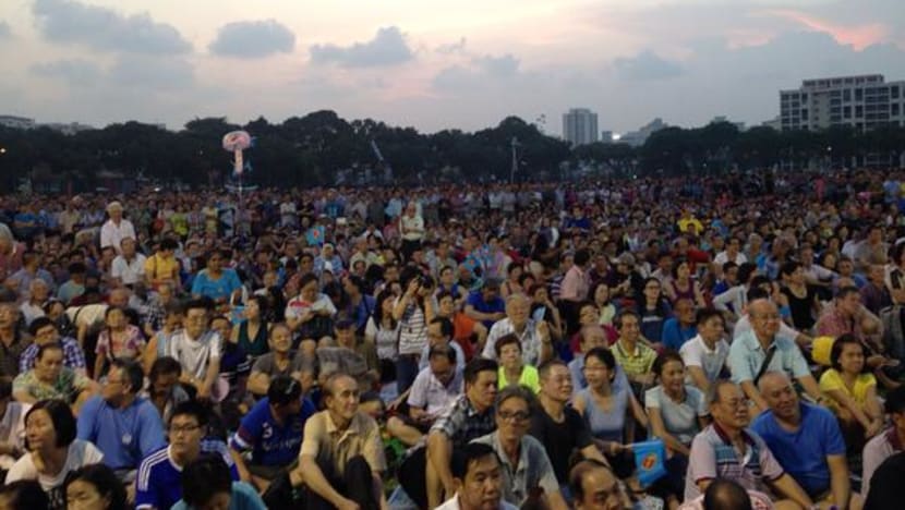 WP holds its first GE2015 rally