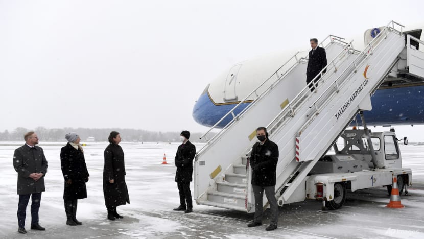 Blinken wraps up Baltic assurance tour as Ukraine war rages 
