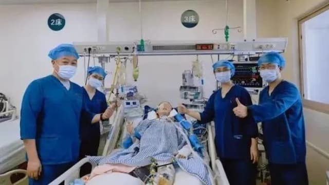女子35楼坠下不死  50天十余次手术救回命