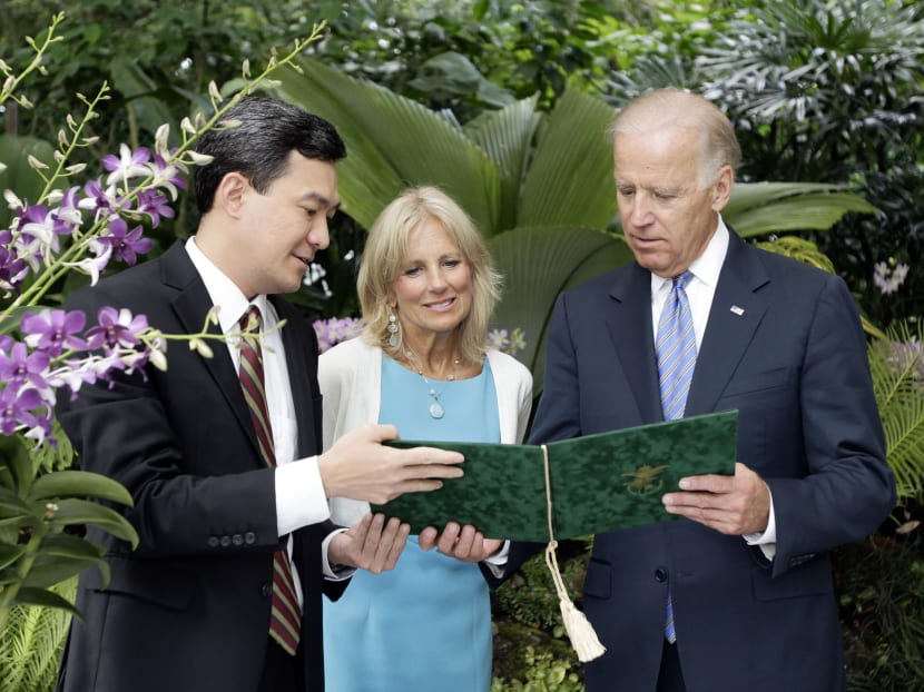 The Bidens visit Singapore