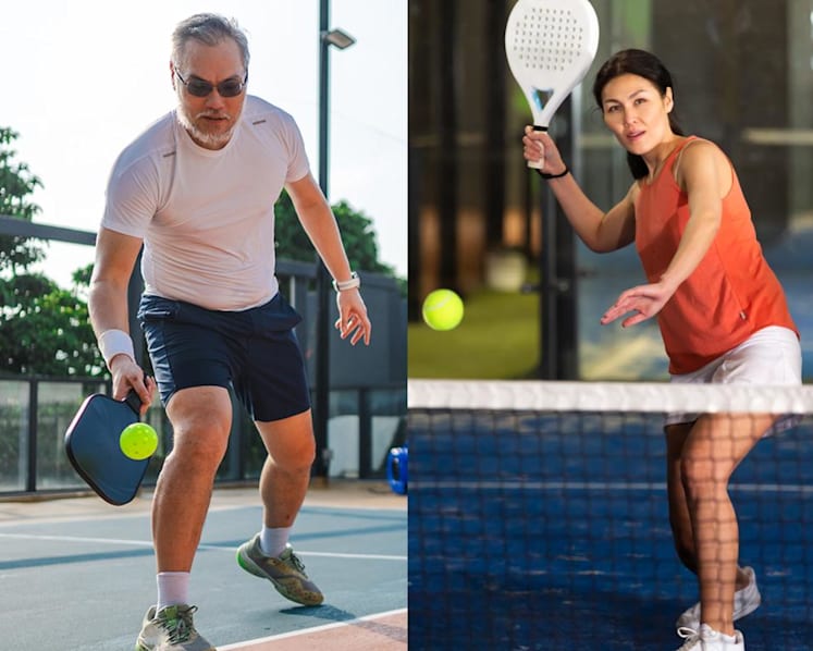Pickleball and padel: A guide to choosing the right gear and equipment – and playing on the right court