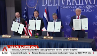 Thailand, Cambodia sign border ceasefire agreement as first day of ASEAN Summit wraps up Thailand, Cambodia sign border ceasefire agreement as first day of ASEAN Summit wraps up