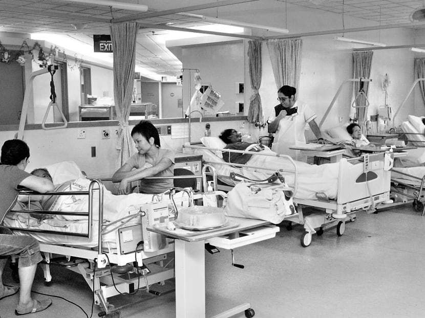 A digital village formed bottom up can connect stakeholders such as recipients of care, caregivers and medical institutions via an open technological platform. TODAY FILE PHOTO