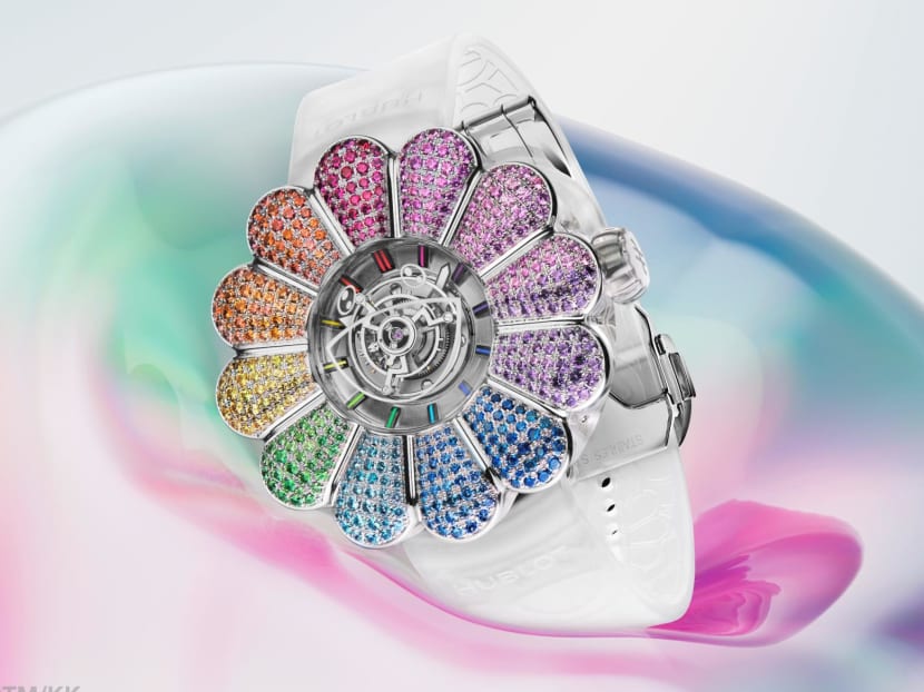 Totally kawaii: Hublot and Takashi Murakami unveil the MP-15 Tourbillon Sapphire Rainbow