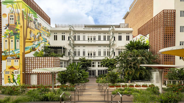 百年淡马锡店屋变身绿色新地标 可节省高达47%能耗 