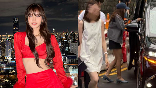 香港街头被认出，BLACKPINK Lisa却急否认身份！