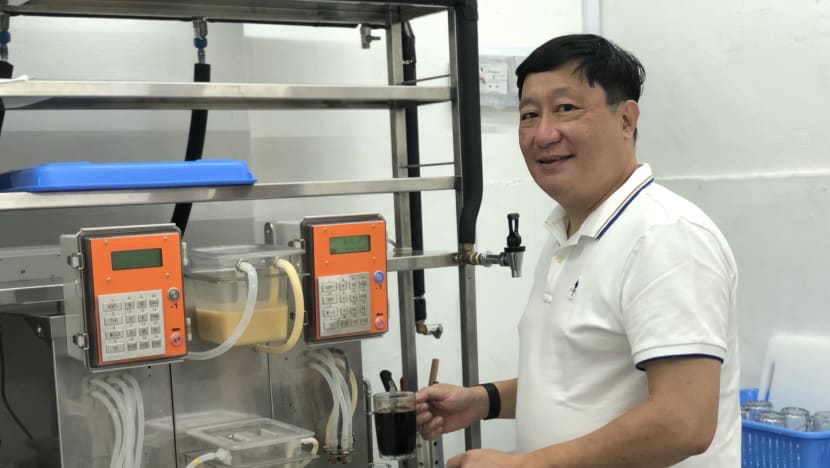Singapore startup launches first-of-its-kind machine to brew kopitiam-style coffee