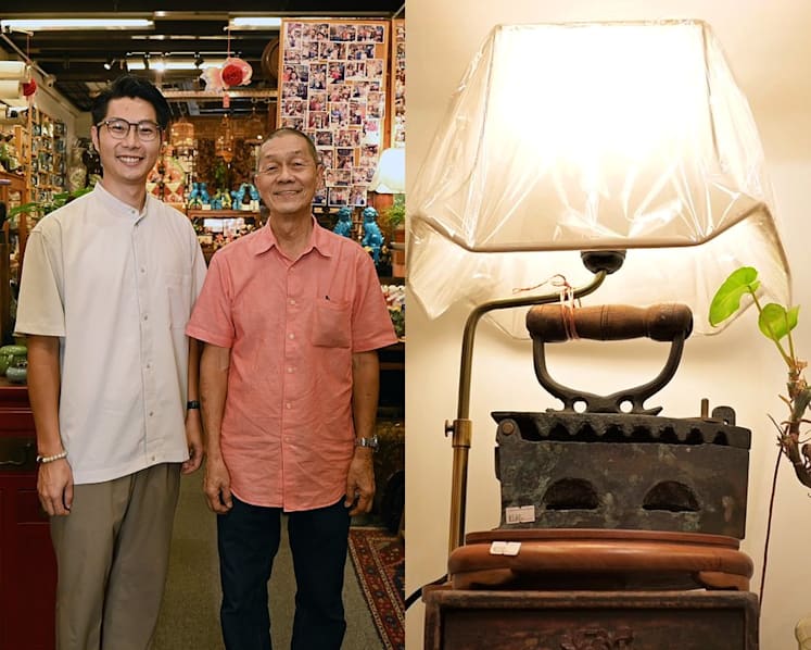 The Chinatown antiques shop that brought father and son closer