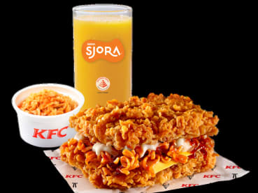 KFC Singapore collaborates with Korean spicy instant noodle brand Samyang Buldak for limited-time menu