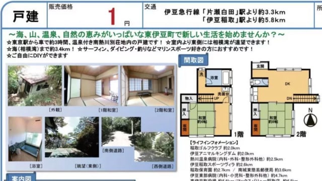 日温泉别墅1分钱都没人要 空置多年终觅得买主