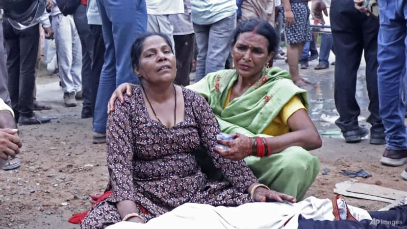 At least 116 killed in stampede at Hindu religious event in India At least 116 killed in stampede at Hindu religious event in India