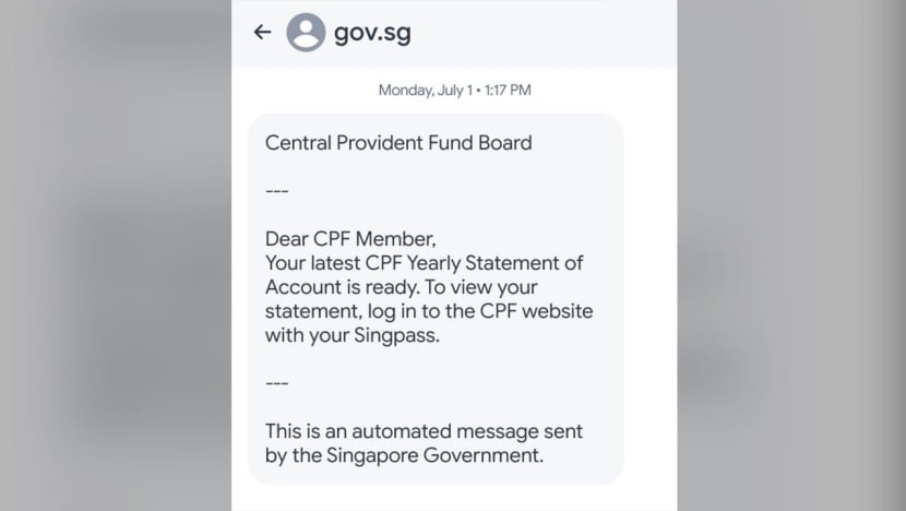 Government SMSes will come from single gov.sg sender ID to guard against scams Government SMSes will come from single gov.sg sender ID to guard against scams
