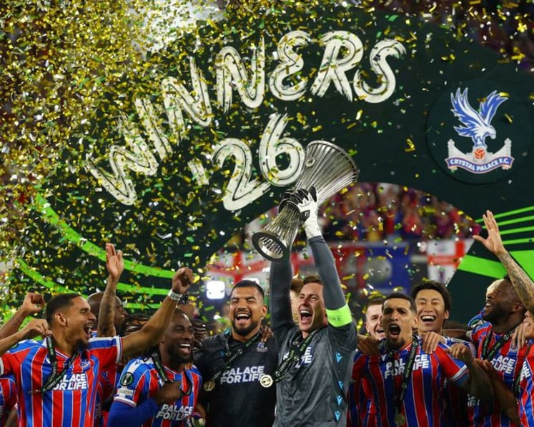 Wharton pulls strings as Mateta fires Crystal Palace to Conference League crown