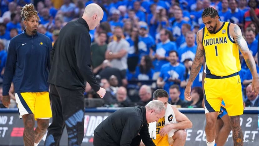 NBA-Haliburton injury casts shadow on Pacers' future after NBA Finals loss NBA-Haliburton injury casts shadow on Pacers' future after NBA Finals loss