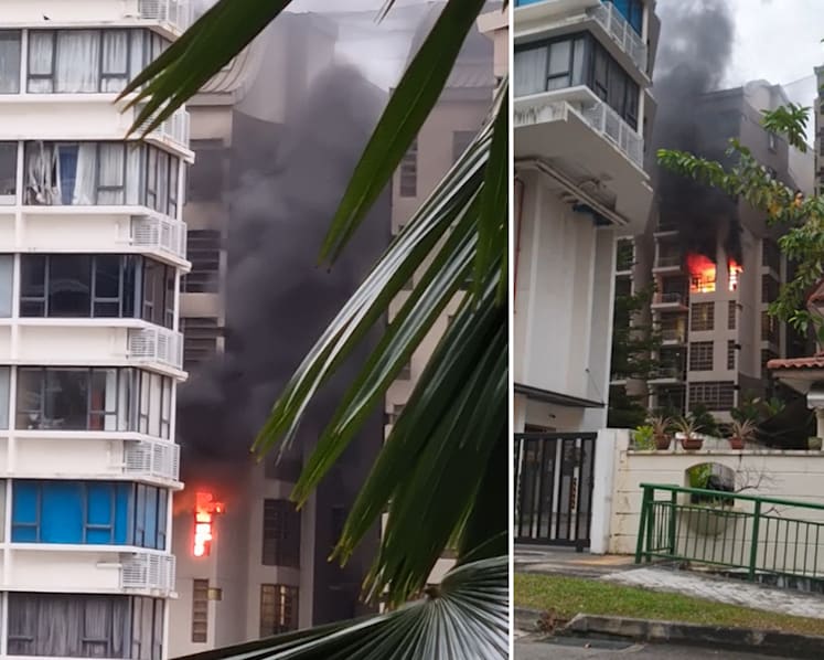 Fire breaks out at Sunville condo near Bendemeer