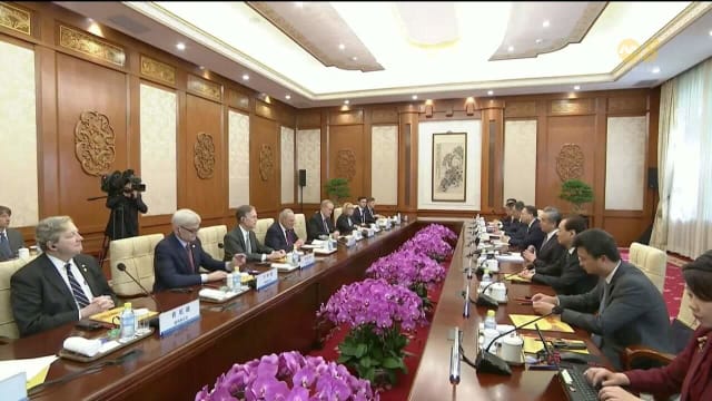 舒默：美中关系处于历史性分水岭 强调开放中国市场必要性