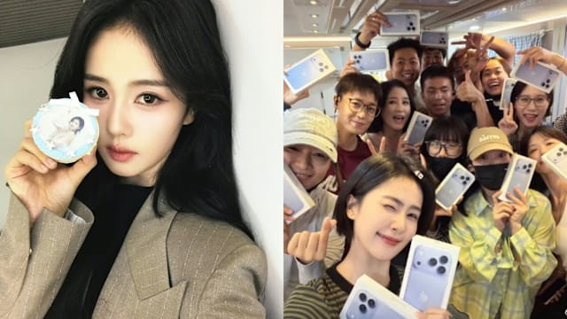 太豪气！白鹿送团队每人一台最新iPhone