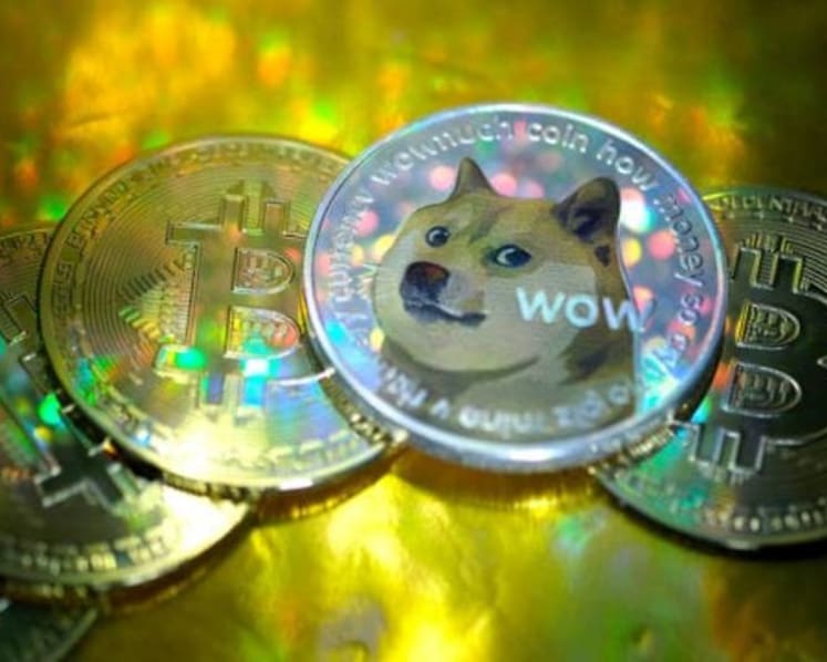 Dogecoin has its day, as cryptocurrency fans push it up 