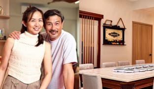 Celeb couple Darren Lim and Evelyn Tan finally reclaim master bedroom from their 4 kids after renovation