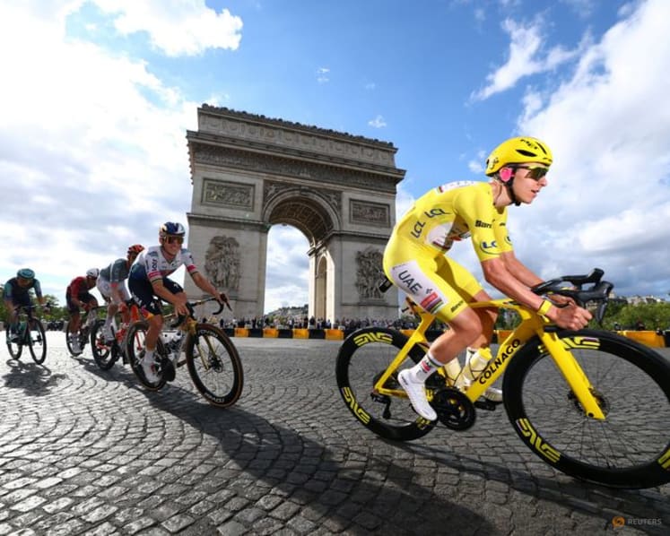 Pogacar's Tour de France dynasty continues with record-equalling fifth title