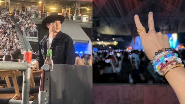 林俊杰也来朝圣Taylor Swift演唱会　观众席唱跳自认比歌迷high