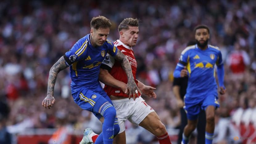 Arsenal's Gyokeres grabs first Premier League goals in 5-0 thrashing of Leeds Arsenal's Gyokeres grabs first Premier League goals in 5-0 thrashing of Leeds