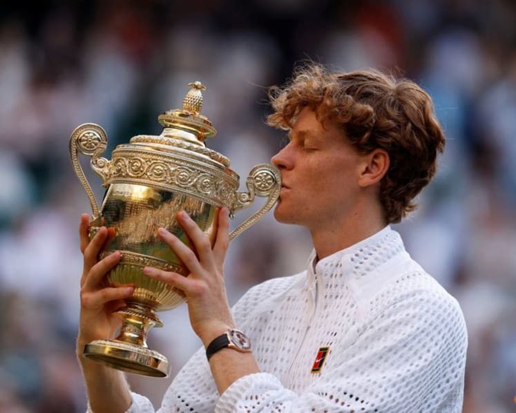 Sinner fends off Zverev in power battle to retain Wimbledon crown