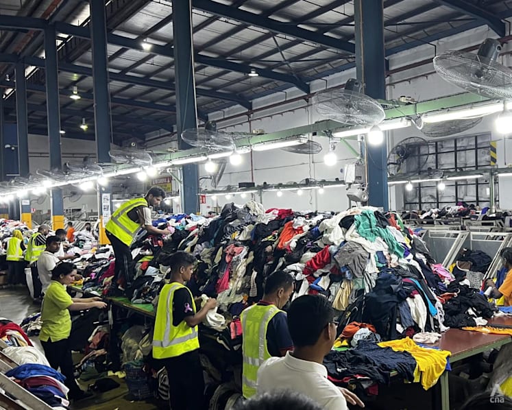 What happens to Singapore's unwanted clothes?