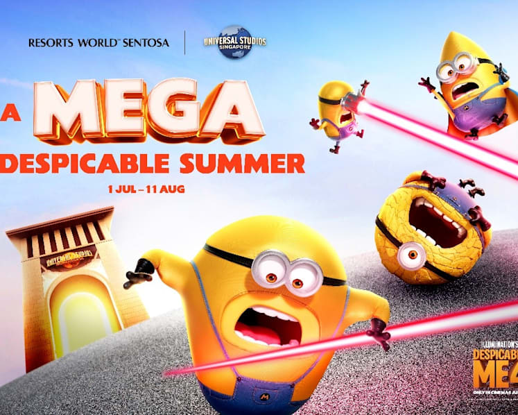 New Minions show, meet-and-greet sessions and flash mob at Universal Studios Singapore from July