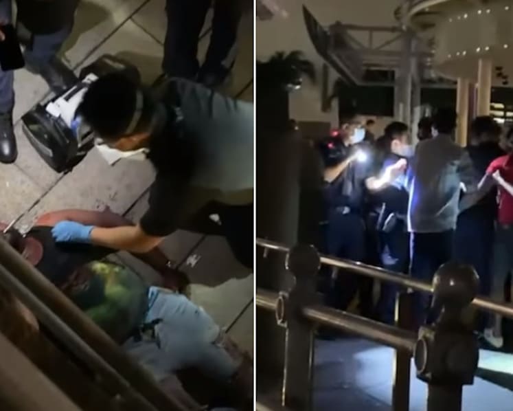 Rioting with deadly weapon at Clarke Quay: 5 arrested, manhunt on for other suspects