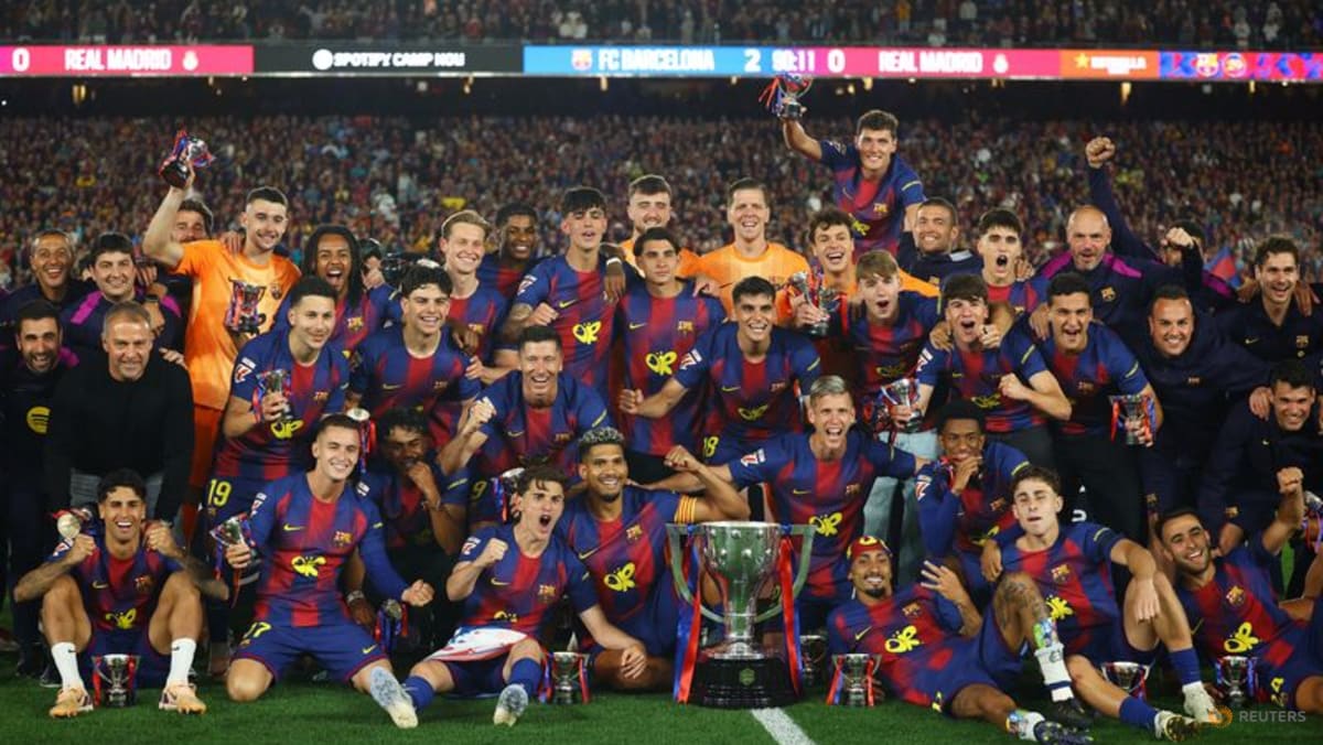 Barcelona seal 29th LaLiga title with 2-0 Clasico win over Real Madrid