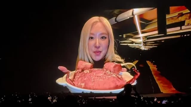 BLACKPINK Rosé新加坡演唱会最终场吃什么，你猜对了吗？