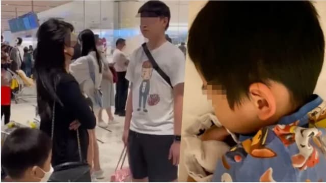 樟宜机场堵出轨夫事件 马国妻子终与失联儿团聚