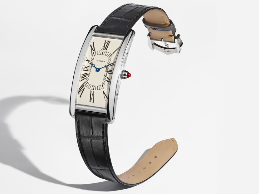 Cartier has released a new Tank Cintree watch in platinum