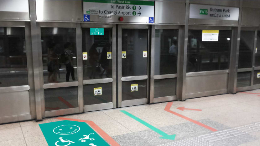 Priority queues for seniors, mums-to-be at MRT stations