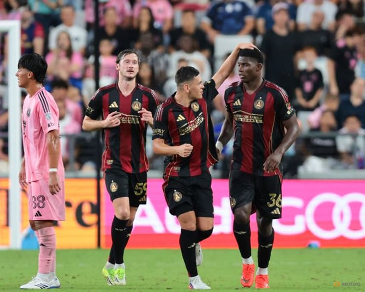 Messi sets up Miami goal in first game since Argentina retirement