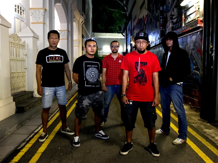 LC93 is a Singapore hardcore band comprising original members from the Lion City Hardcore Compilation released in 1993. Photo: Keiji Farto Oink
