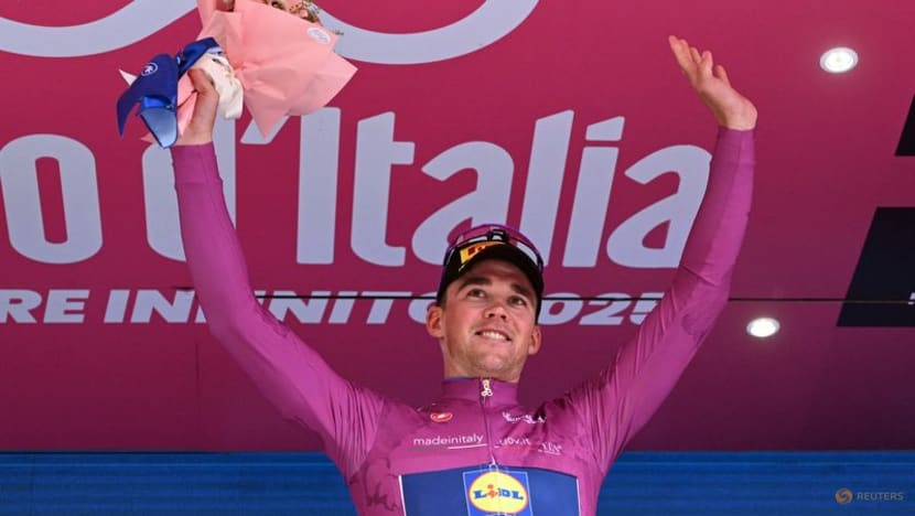 Unstoppable Pedersen pips Van Aert to win Giro stage 13, Del Toro extends lead